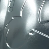 Metalen wandbord Vespa logo
