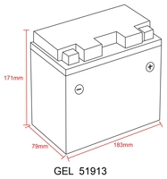 Gel-Batterie