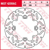 Bremsscheiben Racing, Hinten