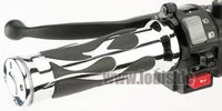 Handlebar Grips Flames