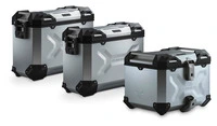 TRAX ADV Koffer-Komplettset silber