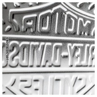 Plåtskylt Harley-Davidson logotyp