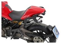 C-bow saddle bag holder