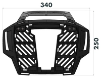 Porte-Bagages Rack Alu