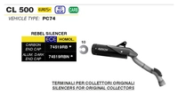 Rebel exhaust system EC-BE