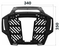 Hepco+Becker portapacchi GP Alu Rack