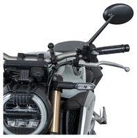 Louis Parts Oval Handlebar Mirror Alu