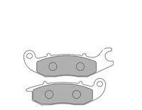 Brake-Pads Organic With Abe