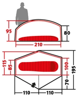 Trailrunner Bikepacking-Zelt
