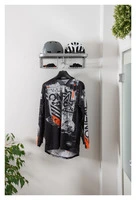 Biker Motorrad Garderobe Duo silber