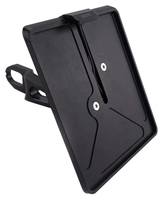 Side number plate holder with ABE