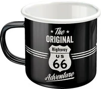 Emaljmugg Route 66