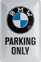 Plåtskylt BMW ”Parking Only”