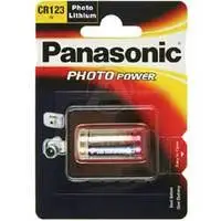 BATTERIJ CR123A PANASONIC