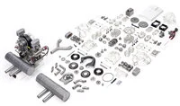 Porsche Carrera-Závodní Motor