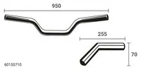 Lenker Old-Style Breite 950Mm