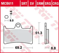 Sinter Road & Track Brake-Pads