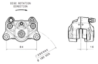 Brake Caliper Rear