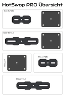 Pro Basic Set S changeable number plate