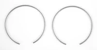 Front fork retaining rings