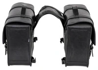 Sacoches de selle cuir, volume : 12 l