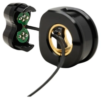 mo.switch basic LED, 2 buttons, black