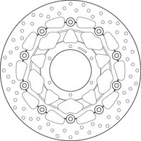 Disques De Frein Flottants
