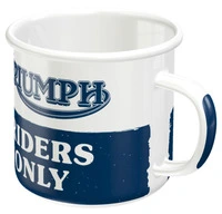 enamel mug Triumph Drivers Only