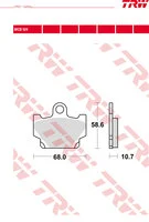 Brakepads Organic