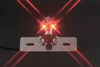 LED-Rücklicht Totenkopf