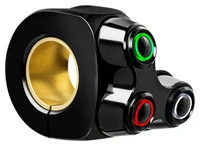 mo.switch basic LED, 3 boutons, noir
