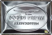 Blechschild Moto-Guzzi Logo