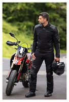 Novaro Textil/Lederjacke