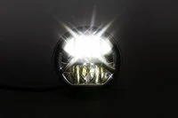 LED headlight + motoism lamp mask