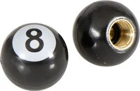 Plastic valve caps