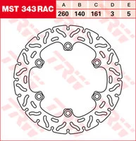 Bremsscheiben Racing, Hinten