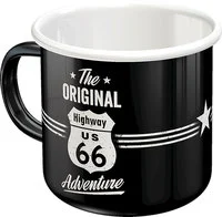 Emaljmugg Route 66
