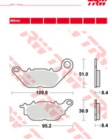 Brakepads Organic