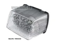 LED-baglys af klar glas
