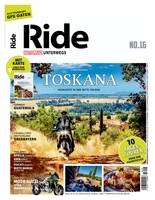 RIDE Motorrad unterwegs - Toskana