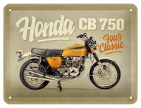 Blechschild Honda CB 750