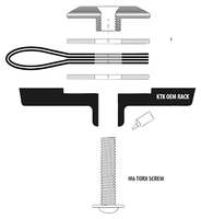 Bucles OS-Rack KTM 1090, 1190 & 1290 ADV