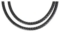 Halskette *Universal* Leder geflochten