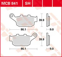 Brakepads Organic