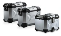 TRAX ADV Koffer-Komplettset silber