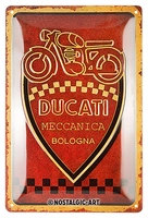 Ducati tin-sign Meccanica