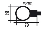 Clignotant LED avec grille