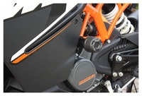 DUO PATINS CHUTE GSG, KIT NOIR
