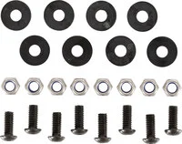 screw set for fairing windshields