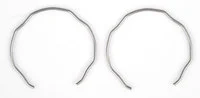 Front fork retaining rings